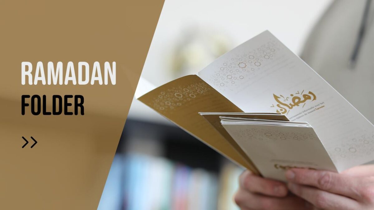 Ramadanfolders beschikbaar! – Al-Yaqeen
